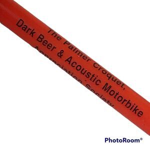 The Palmer Crochet Click Ballpoint Pen Beer Acoustic Motorbike Appreciation READ